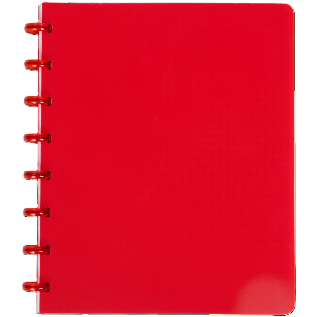 Ringblock kariert 5x5mm A5 144 Blatt 8 Loch v. Farben