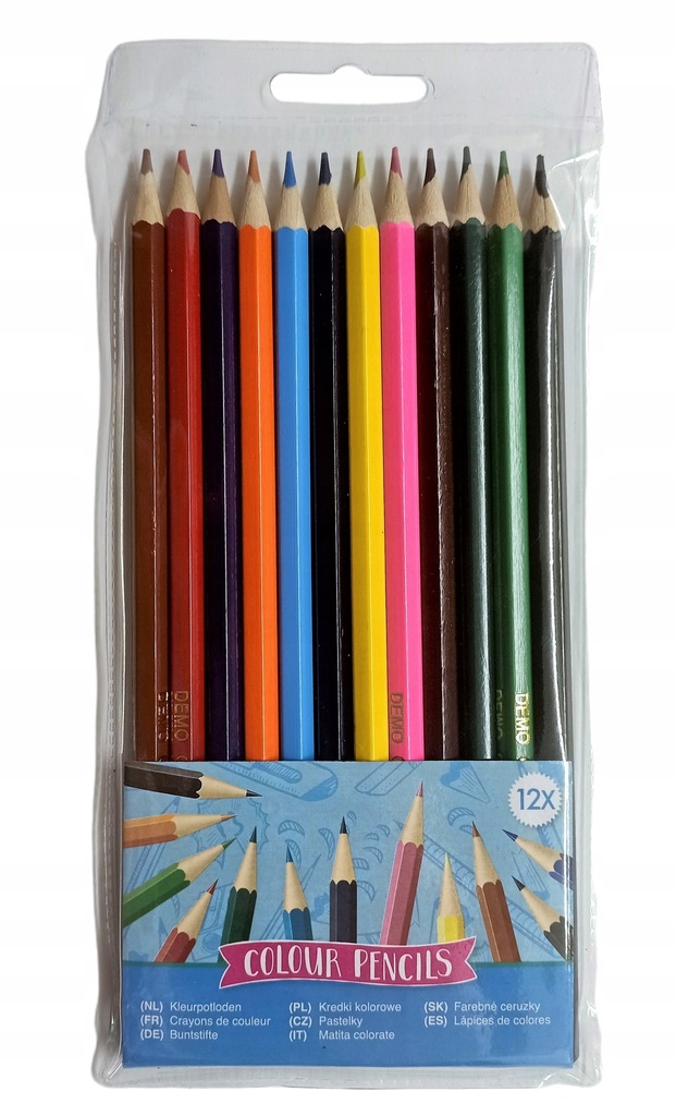 12 Stück DEMO Bundstifte