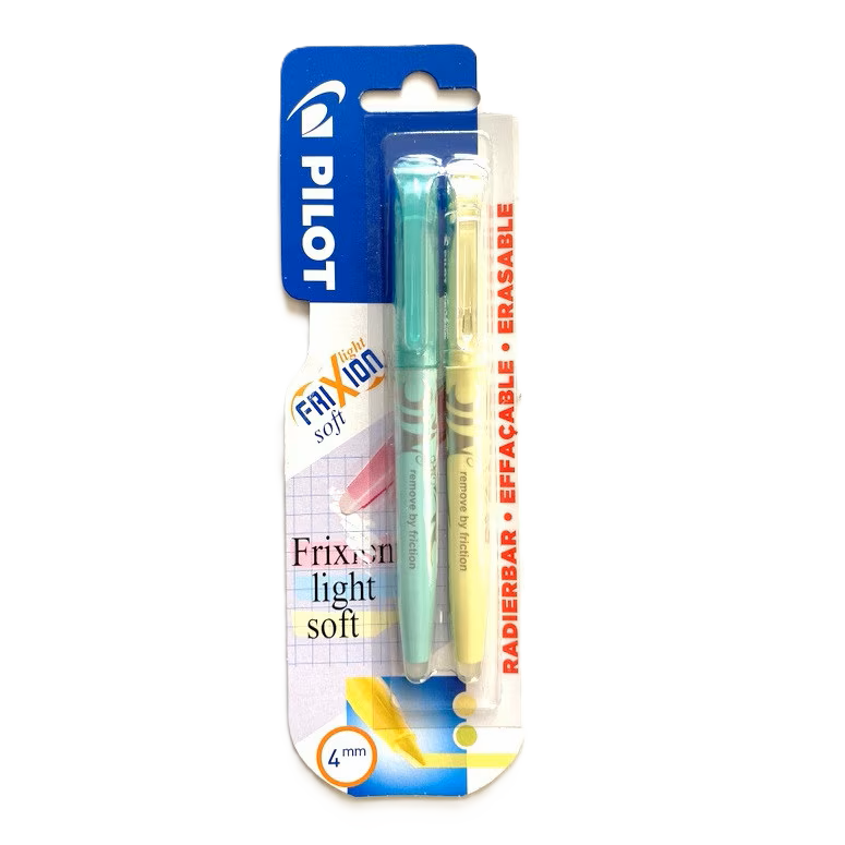 Pilot Frixion soft Erase 2er SET