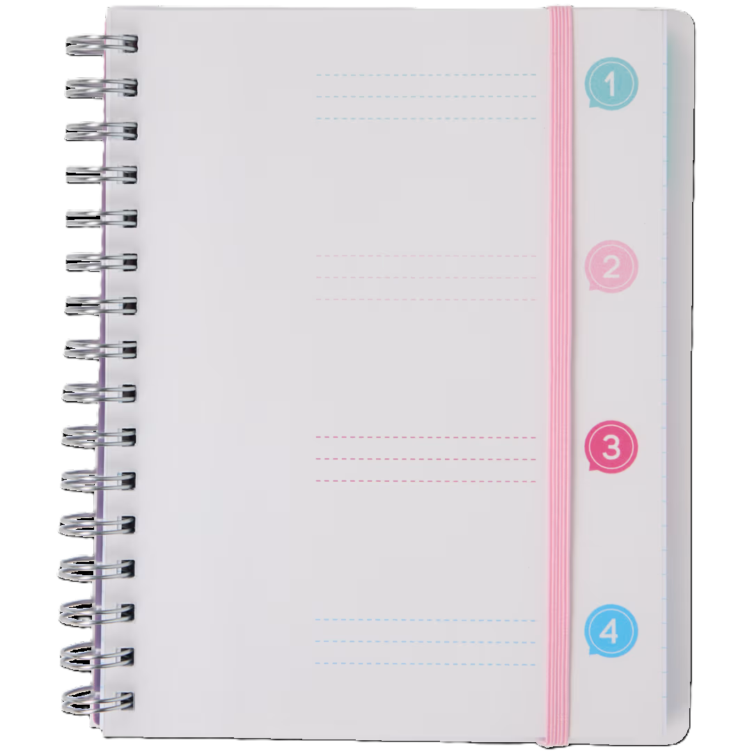 Collegeblock mit Register A4 100Bl.