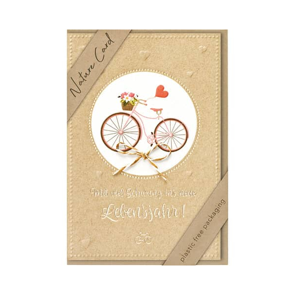 bsb, Billett, Nature Card Geburtstag