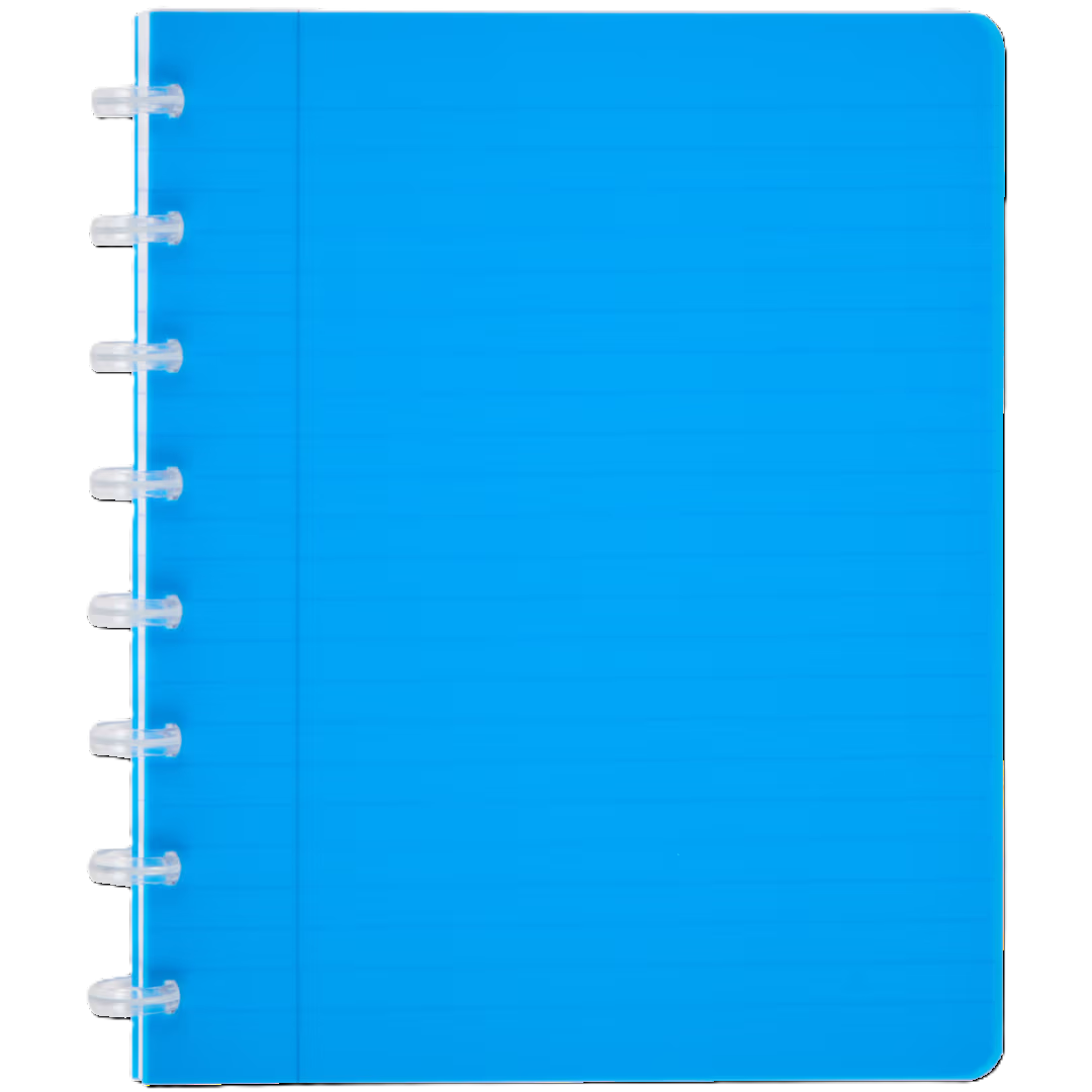 Ringblock liniert A5 144 Blatt 8 Loch v. Farben