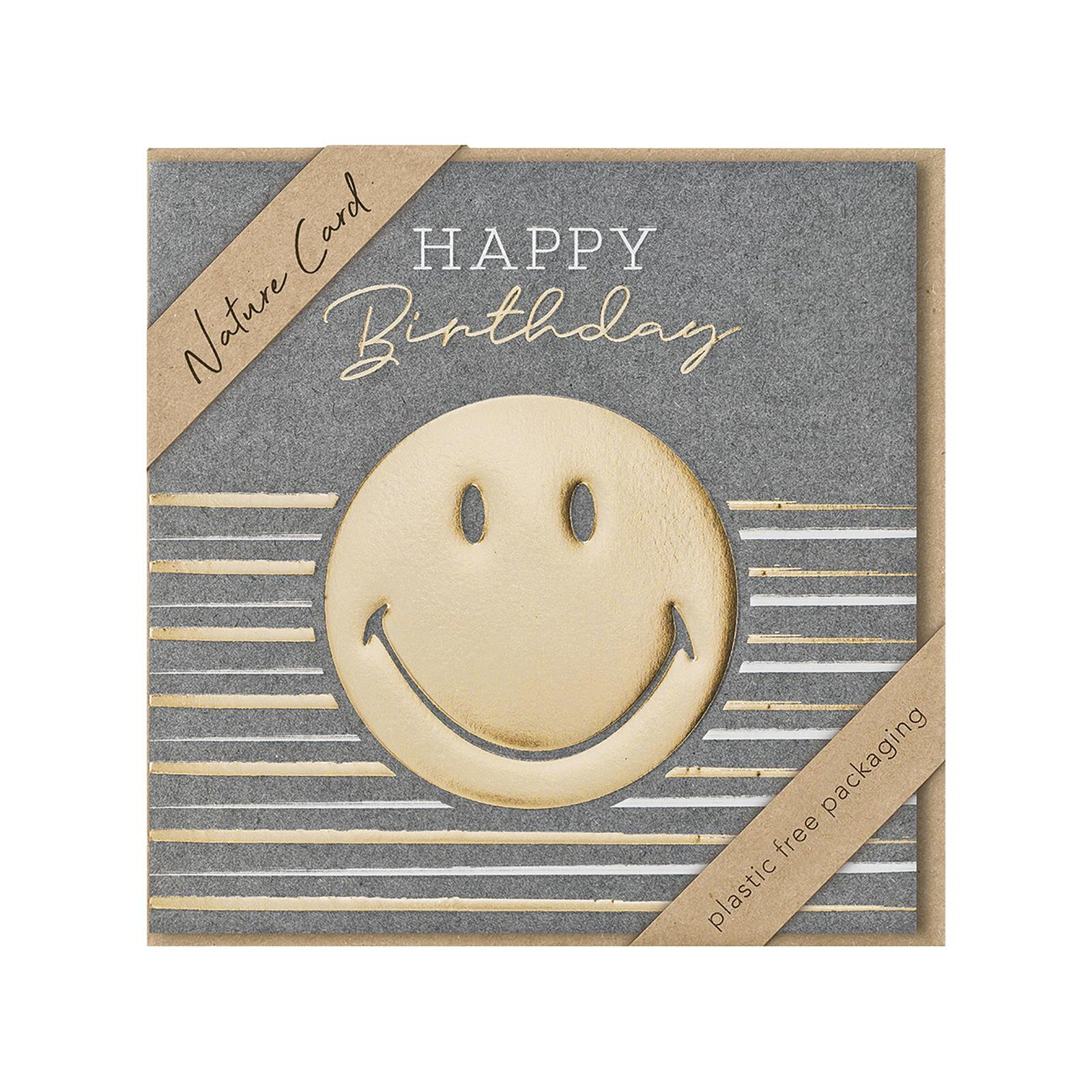 bsb, Billett, Nature Card quadr. Happy Birthday