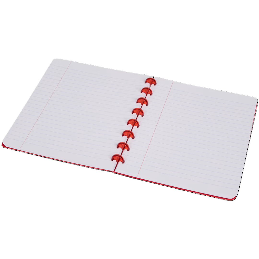 Ringblock liniert A5 144 Blatt 8 Loch v. Farben