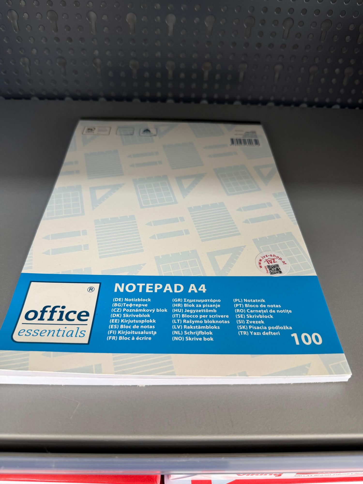 OFFICE ESSENTIALS Notizblock A4 liniert