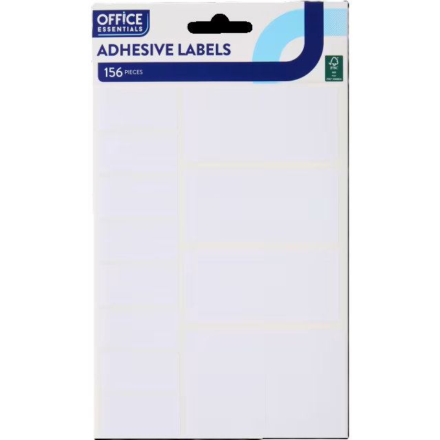 Etiketten Selbstklebend 156 Stück versch. Größen
