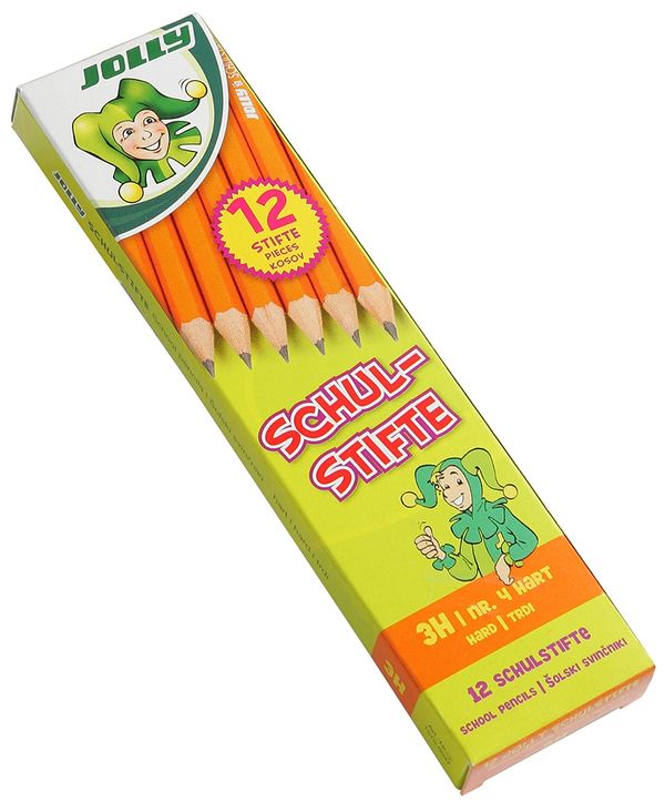 JOLLY Schulstifte - Bleistifte 3H 12er Set