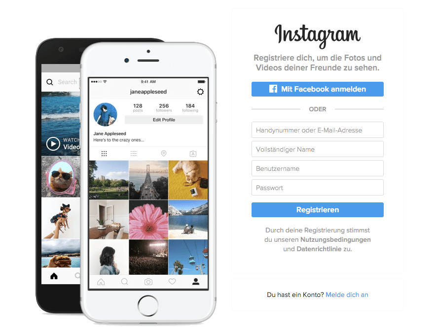 Instagram Erste Schritte einfach erklärt