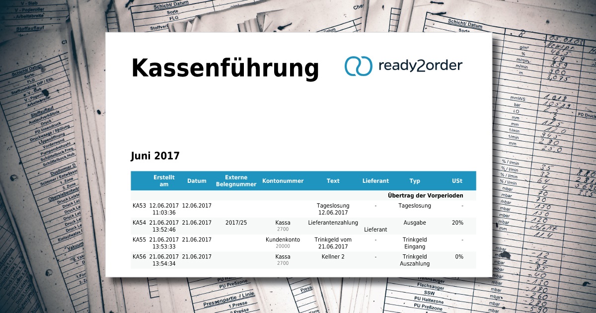 Kassenbuch einfach führen Das MUSST Du wissen! [+Vorlage]