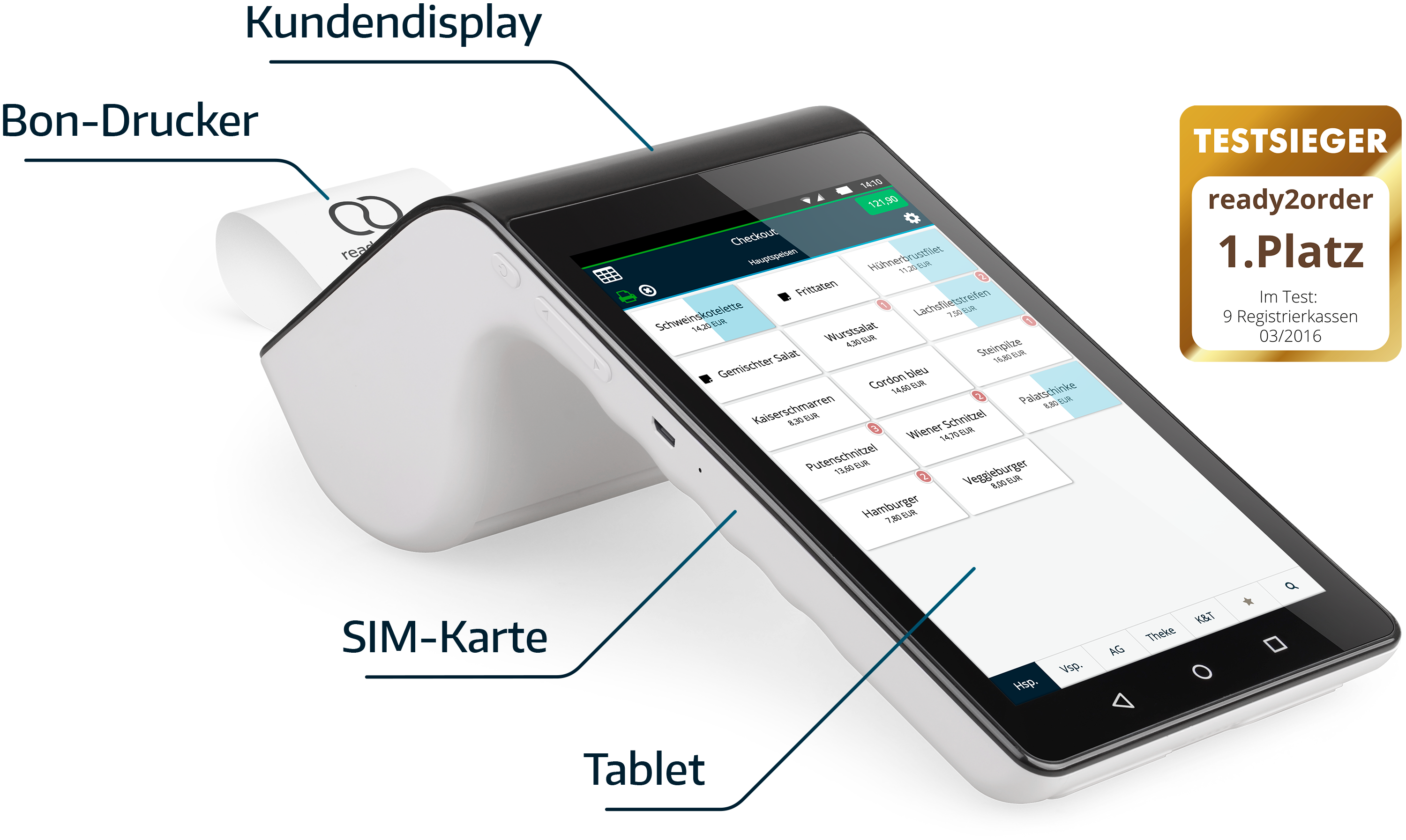 Mobiles Kassensystem All in One 4G Mobiles Kassensystem All in One 4G