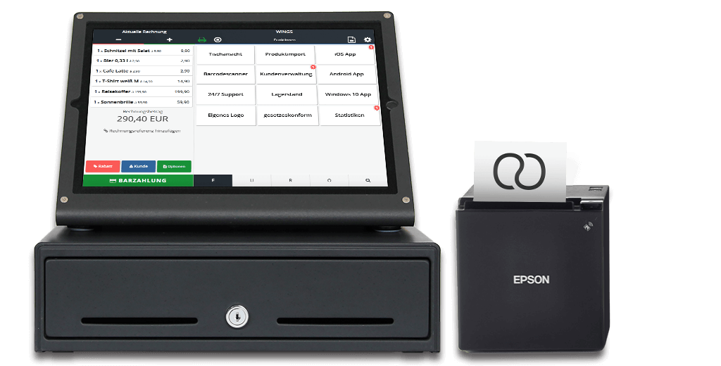 iPad-Registrierkasse